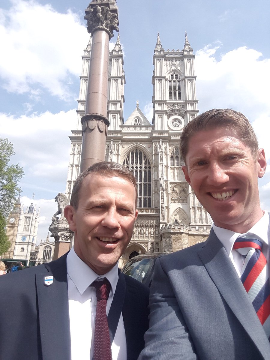 Bishop Walsh Catholic School Mr Farrell And Mr Huddleston On Route To Buckingham Palace Dofe Honours