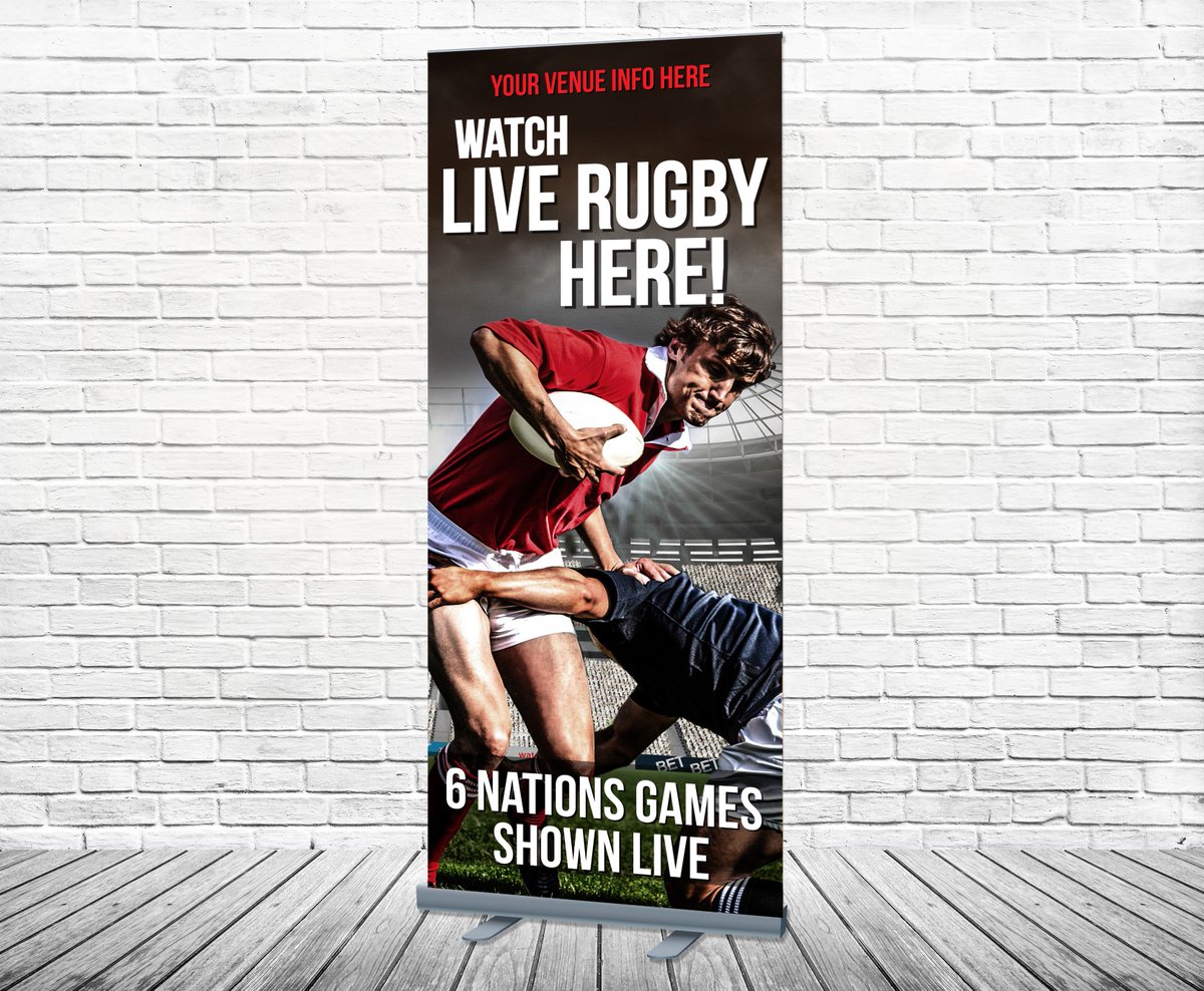 Banners, flyers, posters, pull-up banners.. the perfect marketing materials to promote sporting events! Link in bio.