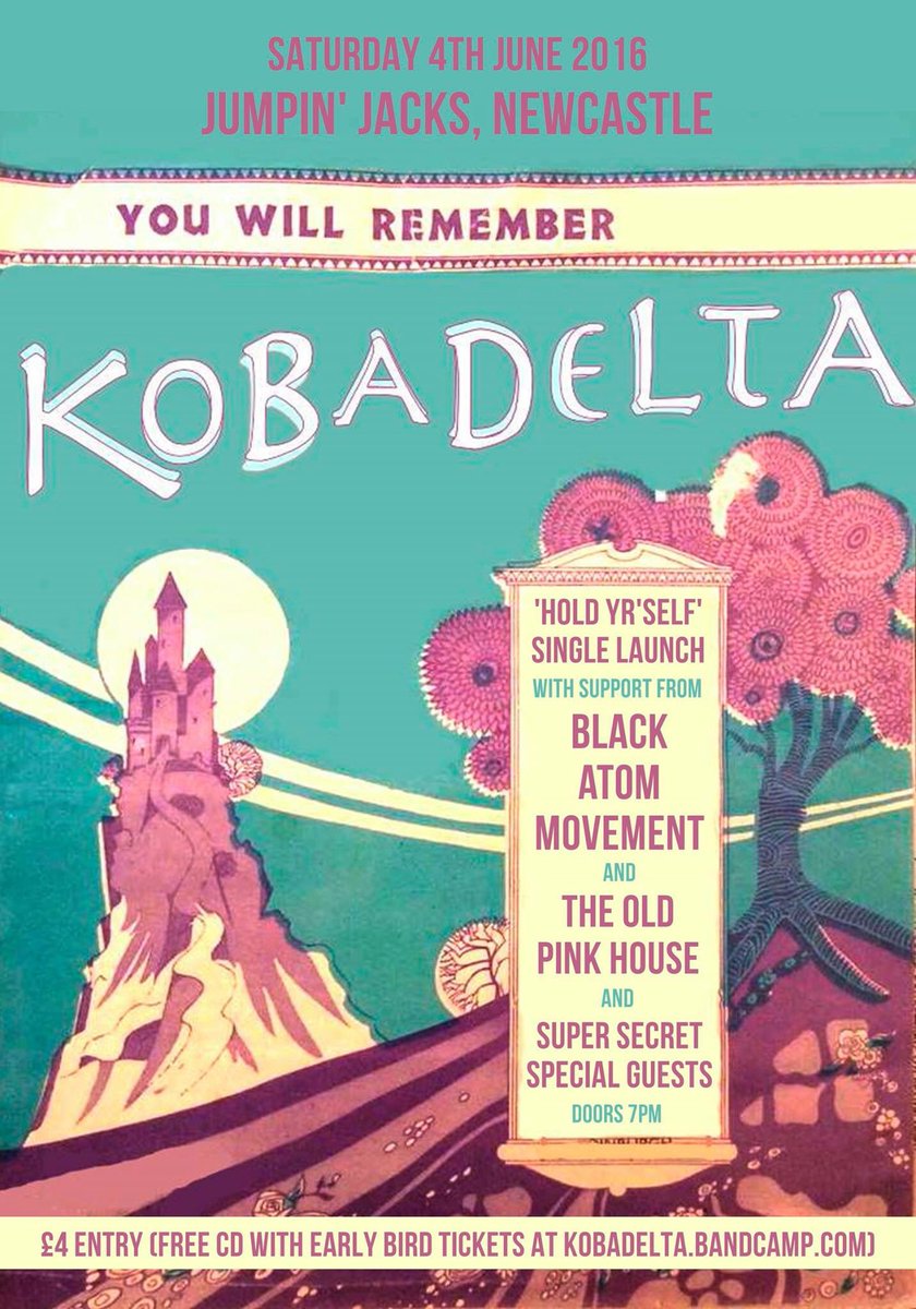 Our single launch <a href="/thedogandparrot/">The Dog & Parrot</a> SAT 4th JUNE with <a href="/BLKATOMMOVEMENT/">BLACK ATOM MOVEMENT</a> who's coming?! <a href="/gigsnortheast/">Gigs North East</a> <a href="/narc_magazine/">narc_magazine</a>