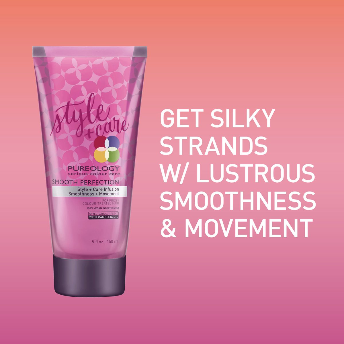 pureology's tweet photo. Need we say more? Our Style + Care Smooth Perfection will be your best protection against frizz this upcoming Summer https://t.co/gQMYIqrFla