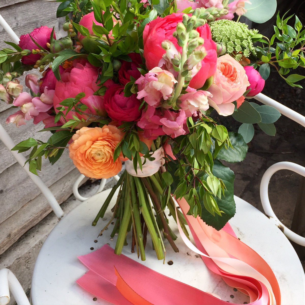 Fruit Salad anyone?? As in the sweet - not actual fruit..! #bridesbouquet