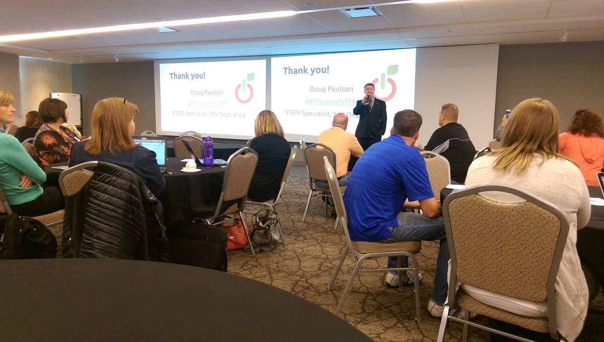 BeselScience's tweet image. Just heard Doug Paulson from the Dep. of Ed speak at the MN Coding Summit! #MNCODES