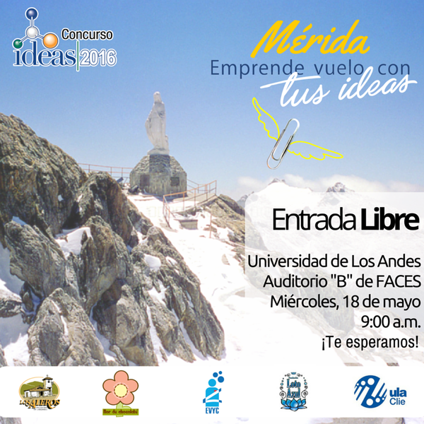 catalisislider's tweet photo. Todos los apasionados por el #emprendimiento tenemos que estar aquí! @ConcursoIdeas @CLIEULA #liderazgo https://t.co/ki13bXWRt8