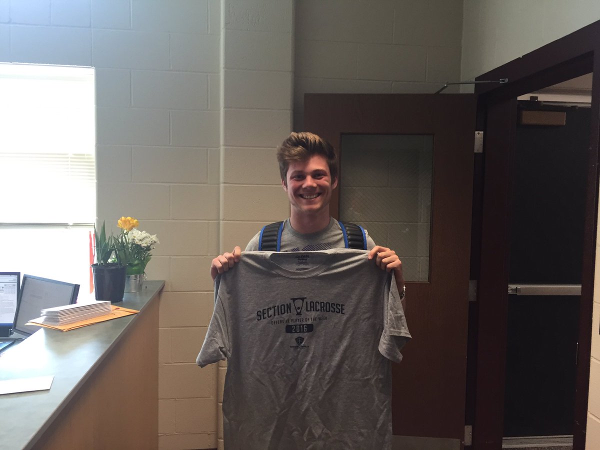 HiltonCadets's tweet photo. Congrats to Tyler Dalle for Section V Lacrosse Offensive Player of the Week! @HiltonBoysLax #GoCadets https://t.co/y8sptMmx8z