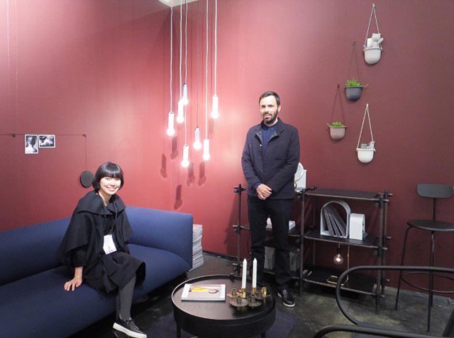 🐙👖🍷🛋 in the #menuworld 🌎 with <a href="/wrk_shp/">airi isoda</a> at <a href="/ICFF/">ICFF</a> #NYCxDESIGN @menuworldas #wrkshpdesign