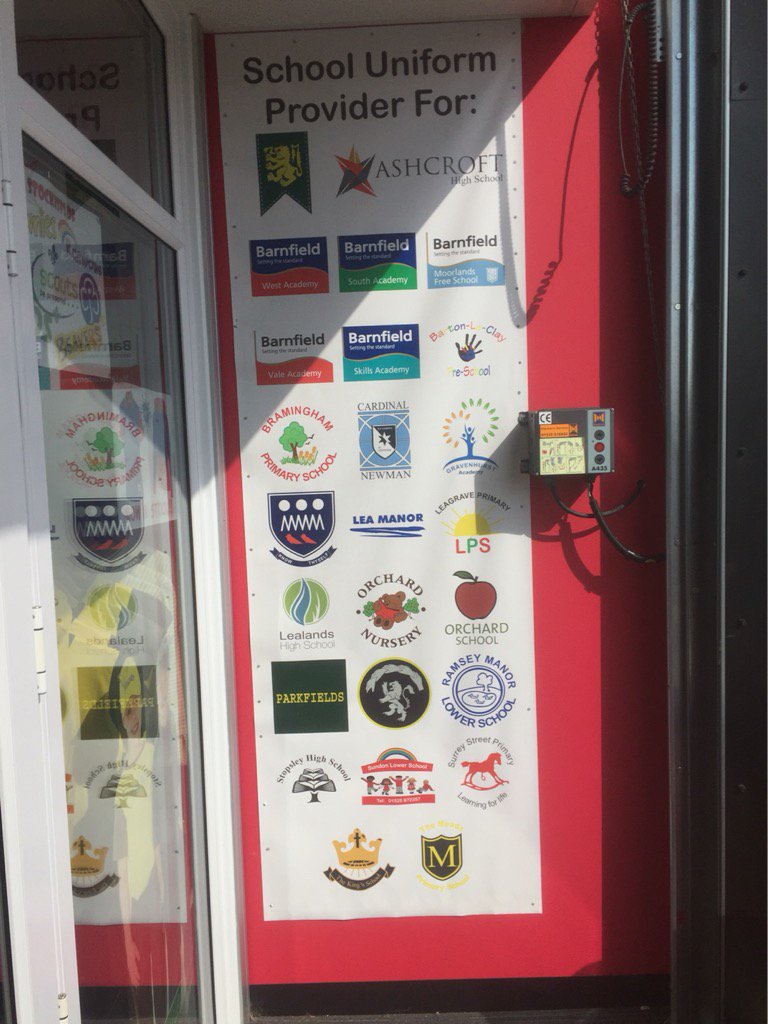 Your children go to any of these schools? If so, we supply the uniform to every one of them. #prestigedesign