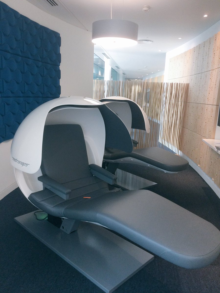 elinafeld's tweet photo. Would you like to have a nap💤 in #Cisco office #BedfontLakes? Love these new #metronaps #energypod! ✨😴 https://t.co/tnxvkMRu8c