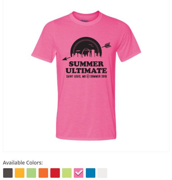 SLUJ_Ultimate's tweet photo. Great for practice, summer league, pick-up; Order now, get it in June. https://t.co/zj7DVgOjzx TY @tinymonstertees https://t.co/w7vGVFAUlk