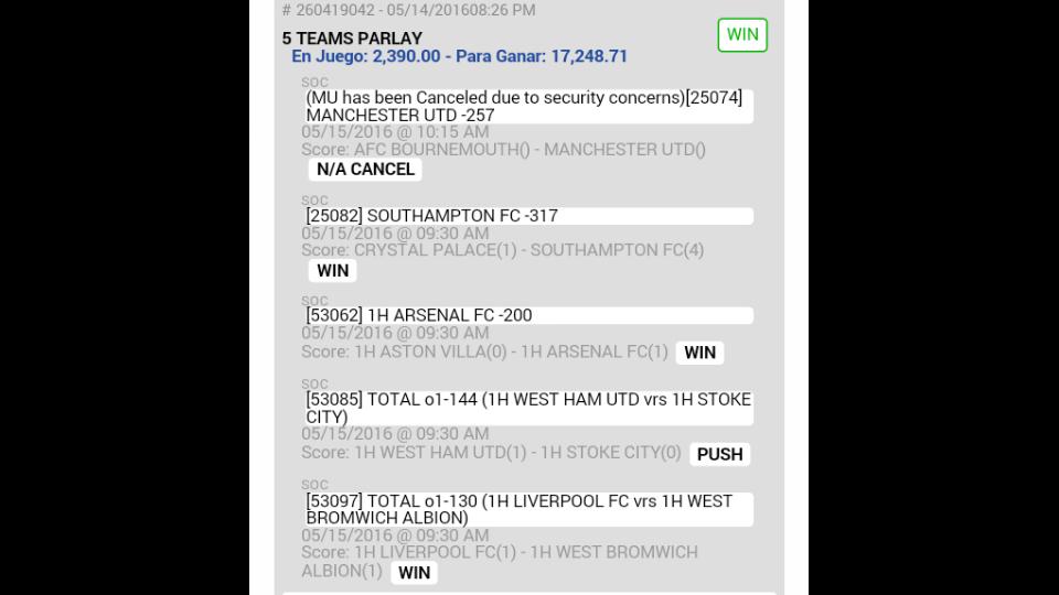 BlondieMorri's tweet photo. @BetCRISVnzla #Winners #LadyWinner #Parlay #Cash Holisss feliz inicio de semana!! https://t.co/yNaQMdqh3L