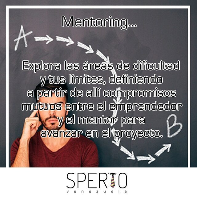 karinataboelle's tweet photo. #TipSperto Un beneficio del mentoring en el #emprendimiento es definir tus límites para poder avanzar #SpertoVzla #… https://t.co/3ftlnFgqnY