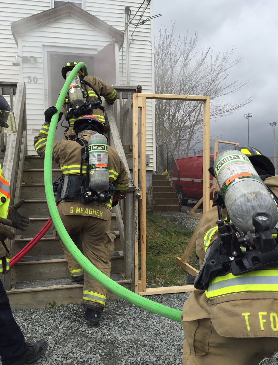 JSadiCBC's tweet image. Fire fighting training in Dartmouth #cbcns