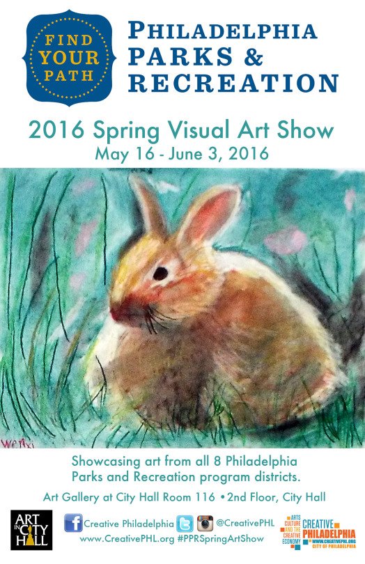 PhilaParkandRec's tweet photo. The #PPRSpringArtShow opens today at City Hall! Check out the great artwork!
https://t.co/mOjkuKcNlA @CreativePHL https://t.co/N3IyPUU008