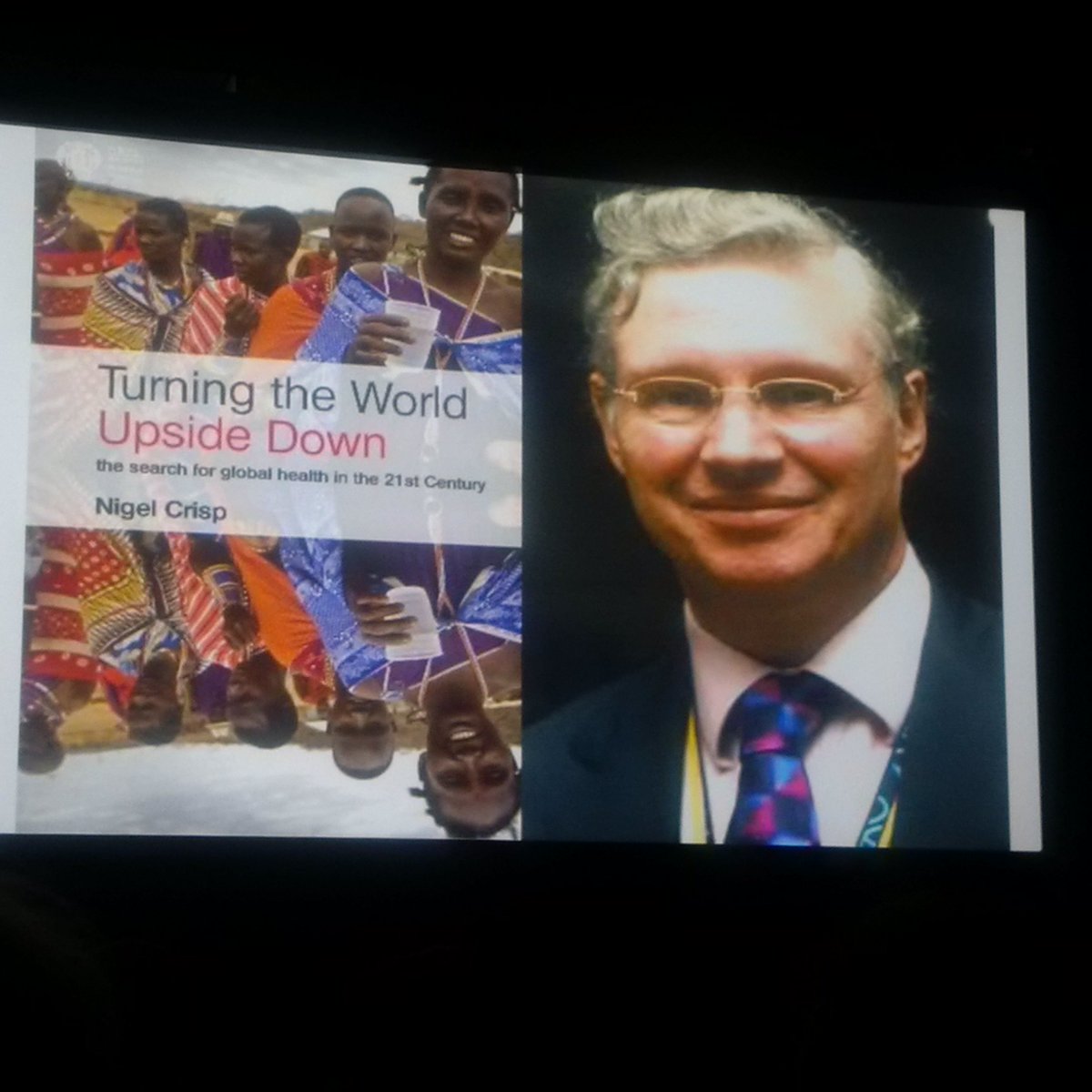 NHSElect's tweet image. Nice to see our NHS Sir Nigel Crisp in @ClevelandClinic presentation #PESummit #sharelearning
