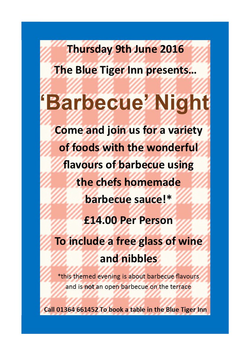 IlsingtonHotel's tweet photo. Our themed evenings are becoming more popular each time. Full house last time. Book in quick for our #barbecue night https://t.co/T1uQHhpAU4