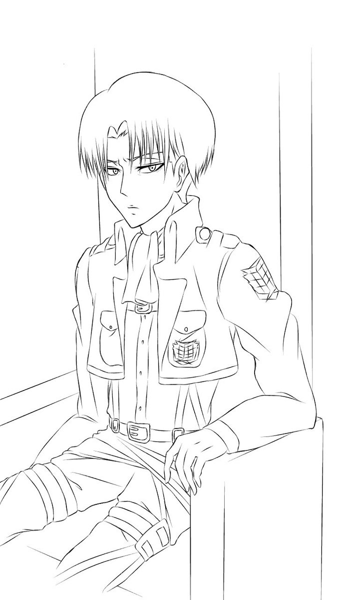 線画やっと終わったーーー
色塗りはまた今度←← 