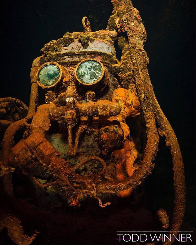 scubadivingmag's tweet image. This fantastic photo taken at Truk Lagoon's Fujikawa Maru shipwreck was taken by @todd_win… ift.tt/255YMY8
