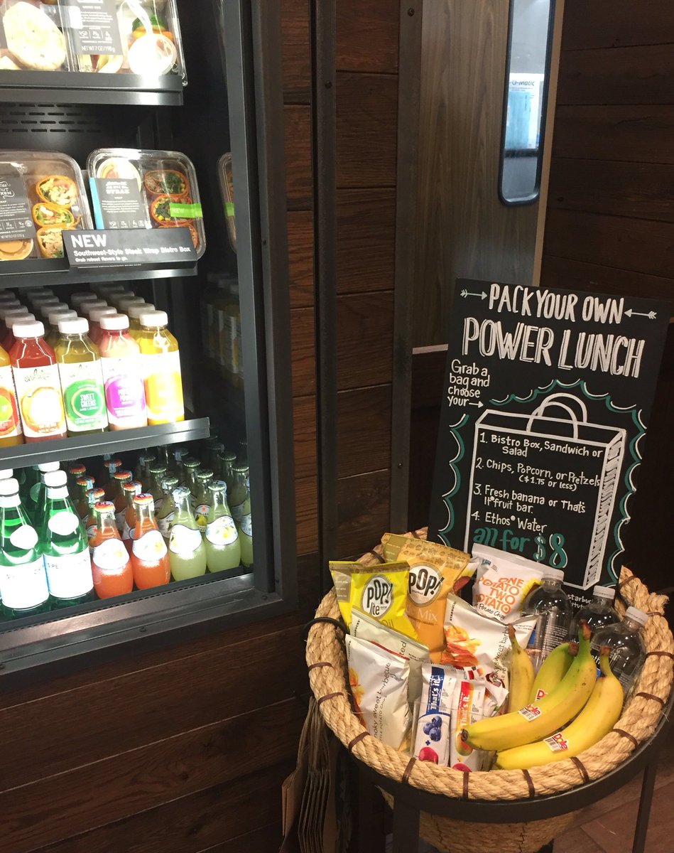 Grab yourself a power lunch to power through Monday! Only $8!! #Sbuxbos #sbuxpowerlunch