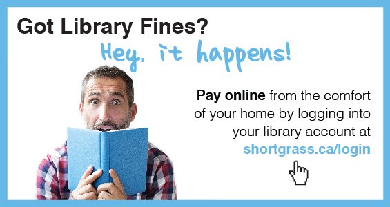 ShortgrassNews's tweet image. Don&apos;t be embarrassed, it happens to everyone!
#library #libraryfines