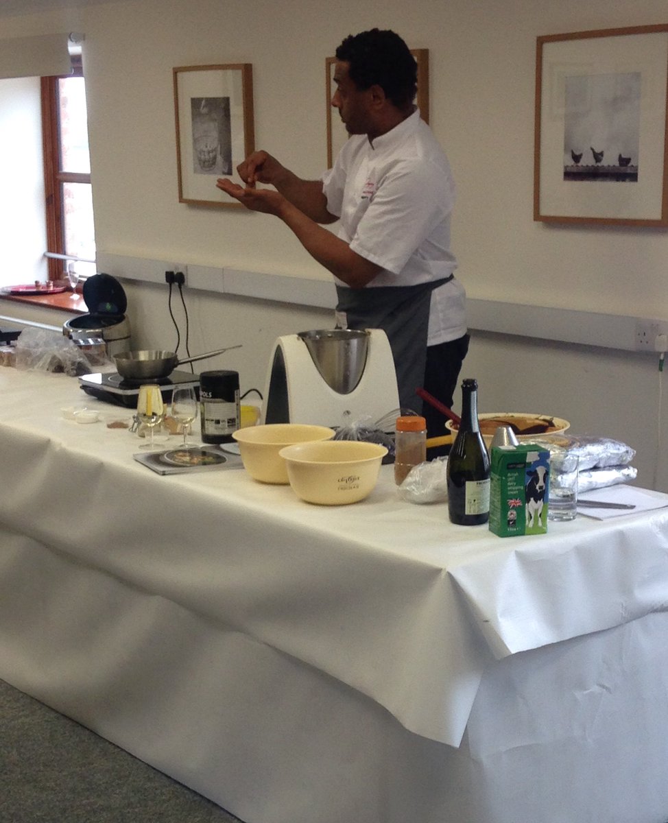 Trenchermans's tweet photo. A lovely demo here at #forestfest16 by the delightful &amp; passionate @PWG_Chocolate #chocolate https://t.co/YnwSs8nhvU