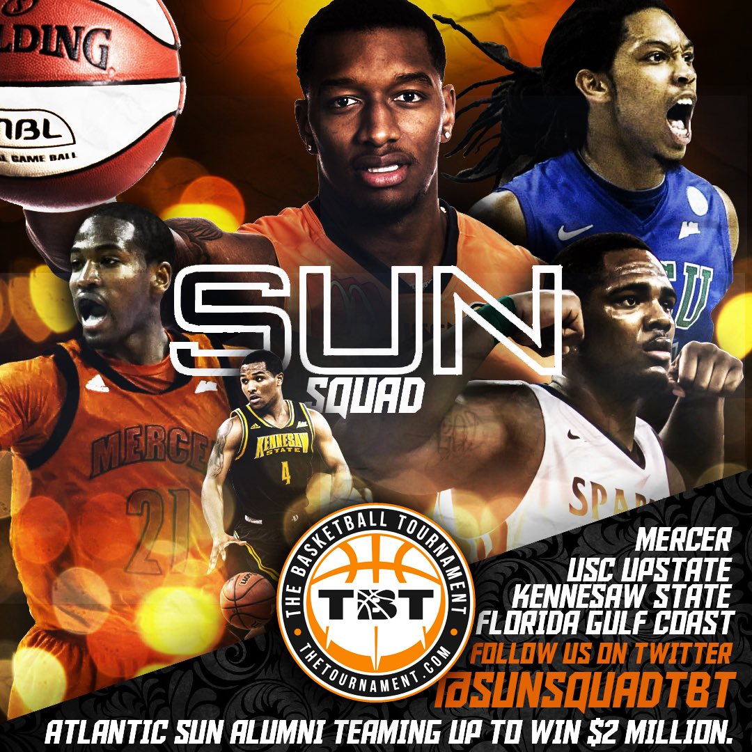 SunSquadTBT's tweet photo. Want to see these @ASUNMBB stars team up? Go vote &amp; help us qualify for @thetournament: https://t.co/taFWe9IuK7 https://t.co/uOYIxjOrn8