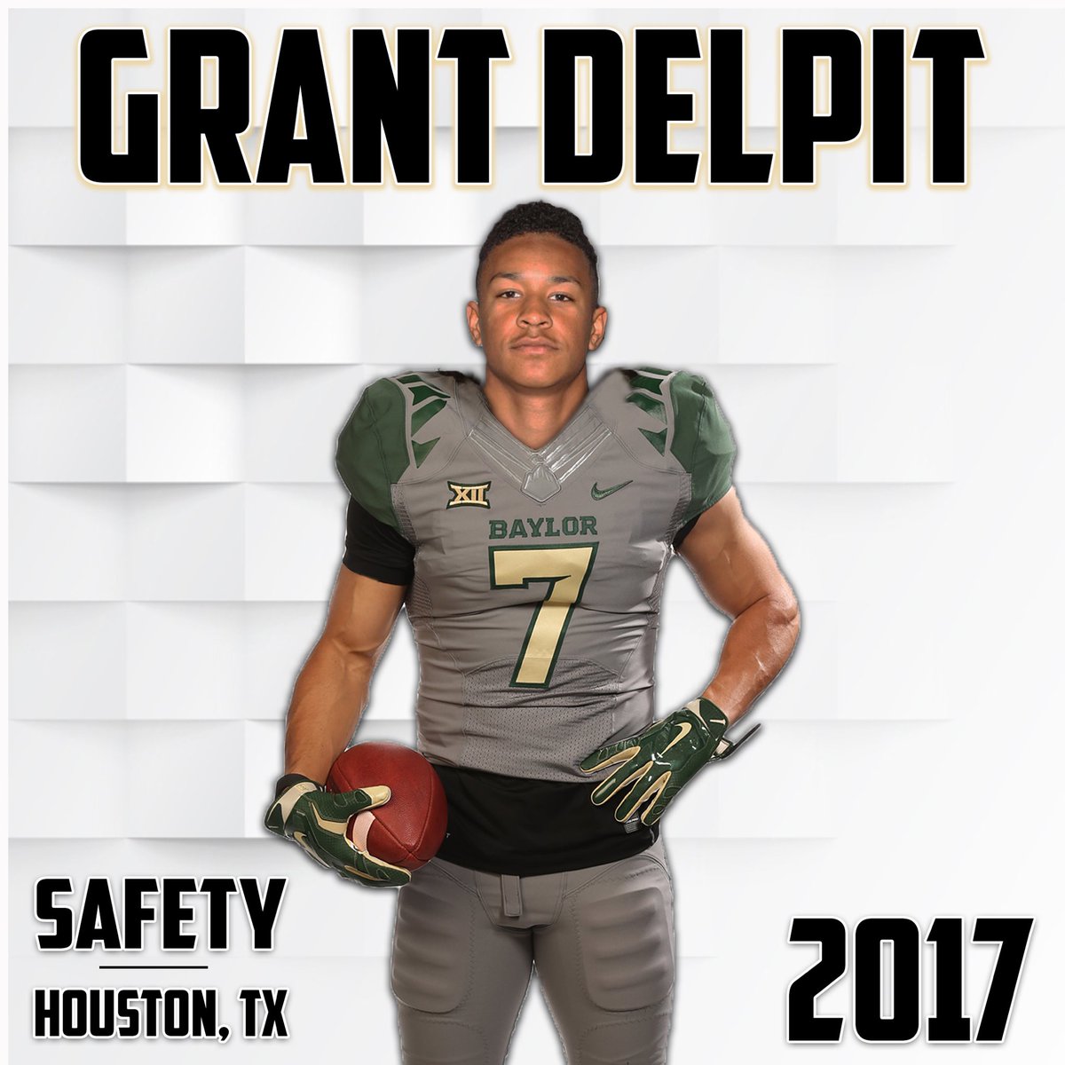 BaylorRecruits's tweet photo. @grantdelpit let's get it! #BaylorNation https://t.co/UZfPhoGQhF