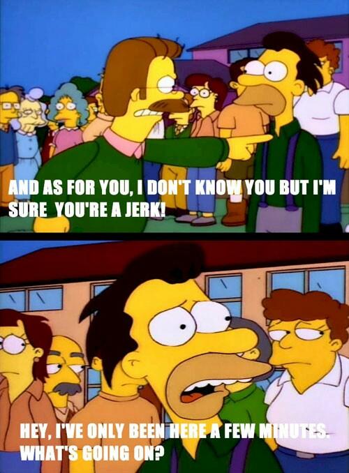 Basically every YouTube comment section.