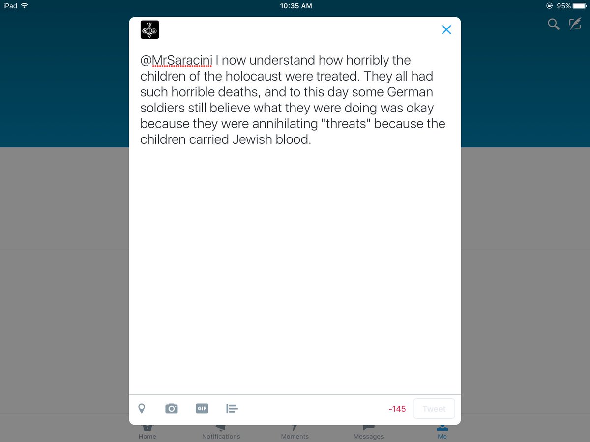 2898Jesus's tweet photo. @MrSaracini https://t.co/74v6zlasOo