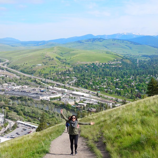 visitmissoula's tweet photo. #TBT Spring in Missoula RT @KateLThomas I so enjoyed this hike up #MountSentinel in #Missoula #PictureMontana https://t.co/UpRvjQpngk