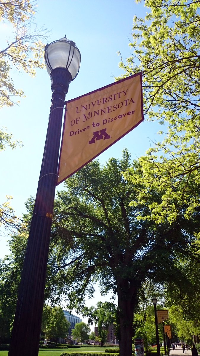 Good morning, #UMN campus! <a href="/UMNews/">University of Minnesota</a> #CEHD #UMNdriven