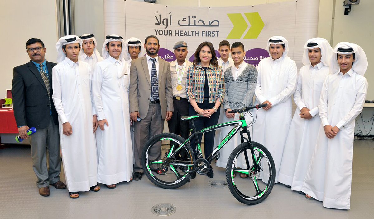 Learn how #scientific posters inspire students to live #healthy lives: bit.ly/1TDzYeC #Qatar #Doha