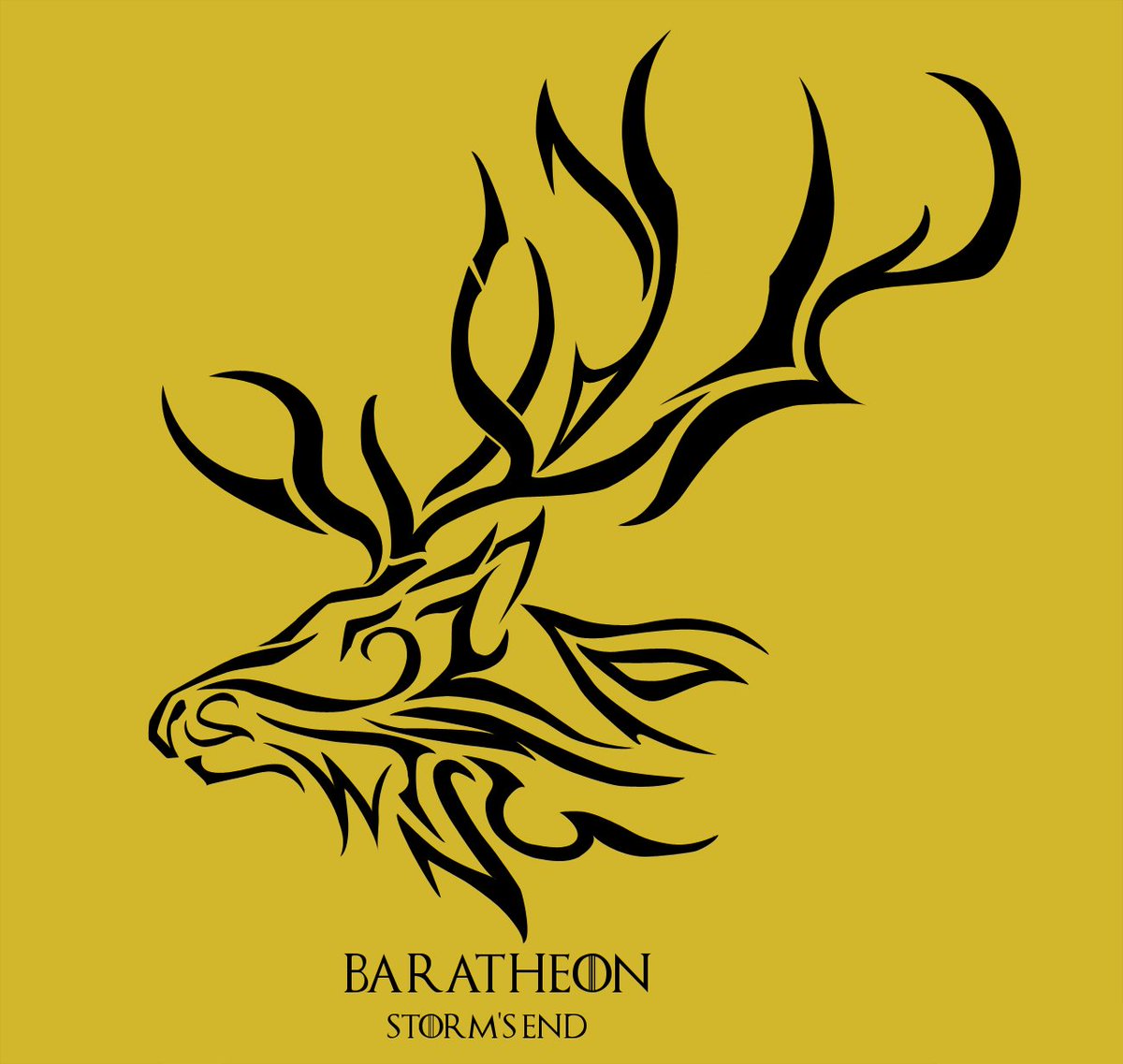 House Baratheon of Storm's End. Ours Is The Fury.