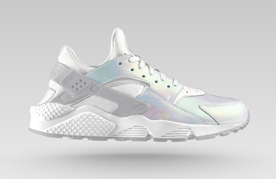iridescent huaraches