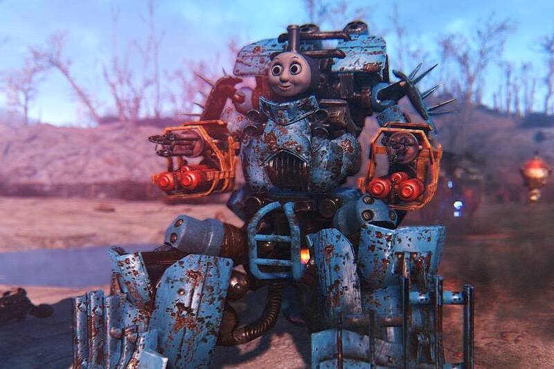 AbatronGame's tweet photo. Thomas is back...And he's pissed off! #gaming #OpthomasPrime https://t.co/xtYmUbutUH