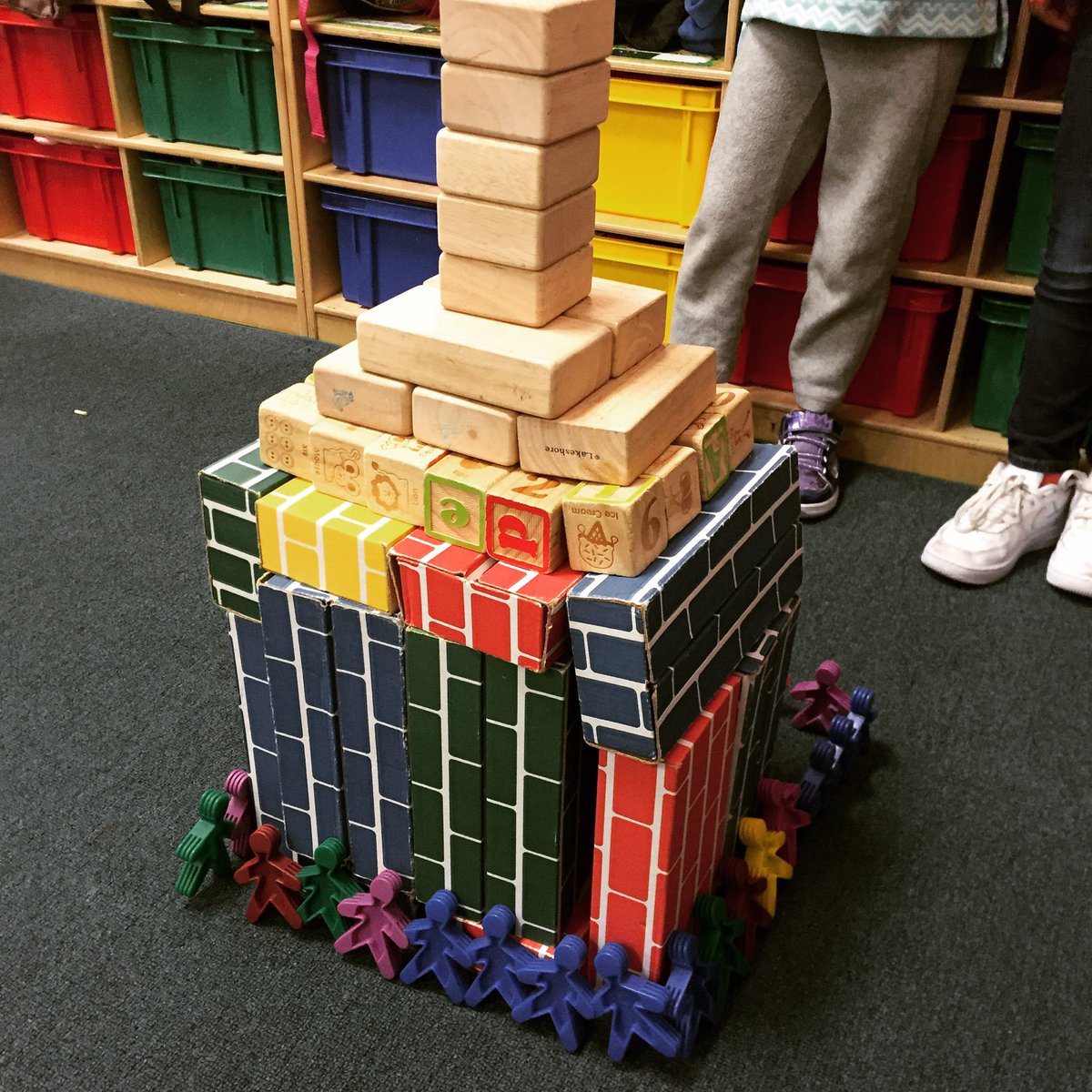 dlucciedu's tweet image. Monday Birthdays are better when your students make you a block birthday cake! #WeePlay #WeeBuild @WeehawkenTSD