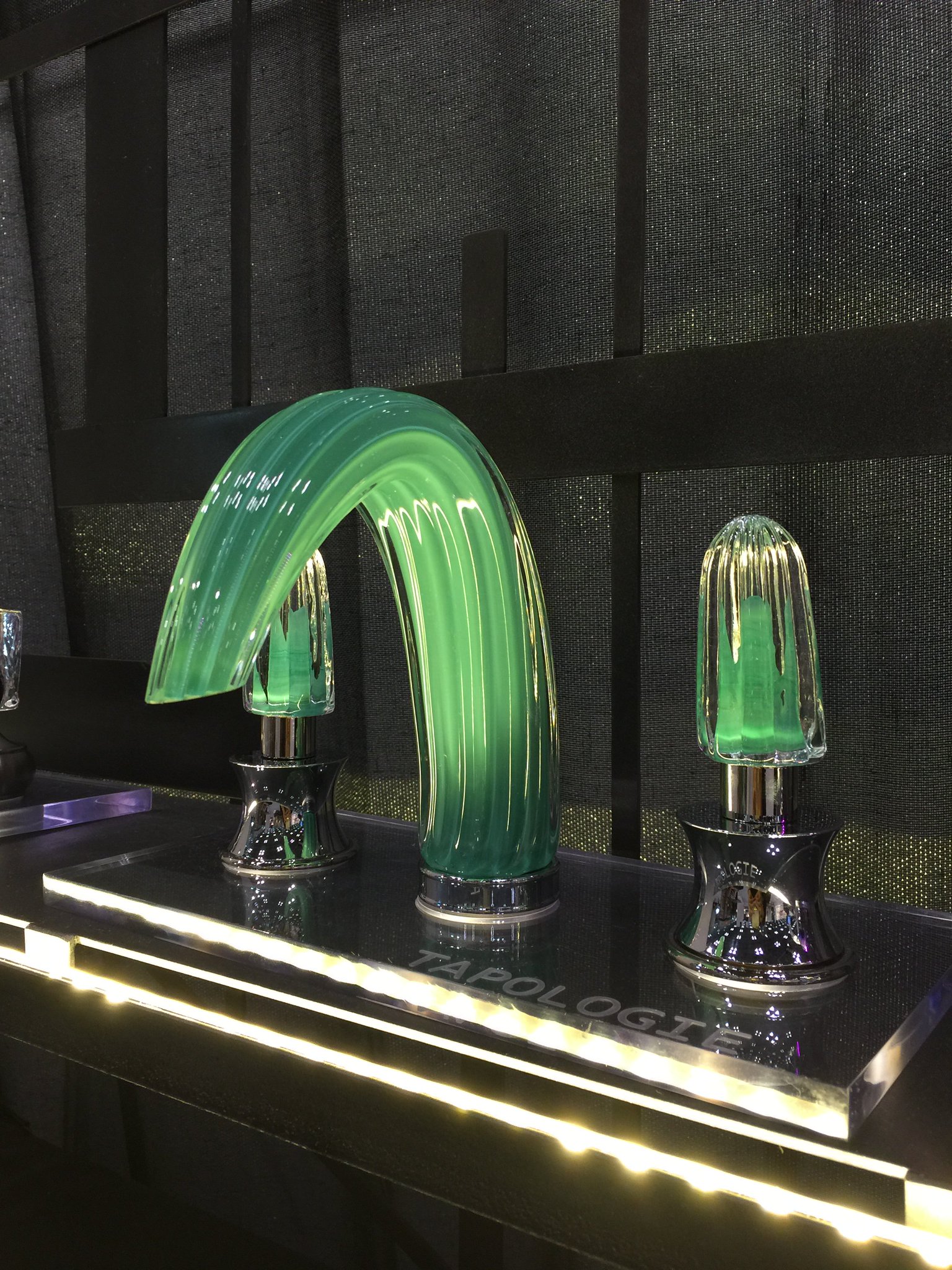 Tapologie On Twitter Our Glass Faucets Are So Durable We Ran Them Over With A Truck Stop By Our Booth To See The Video
