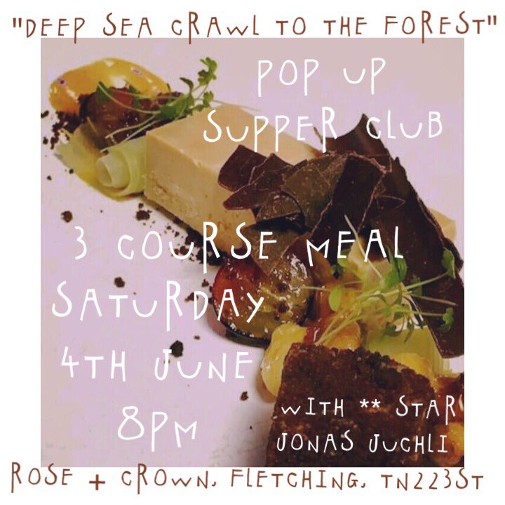 rosefletching's tweet photo. #roseandcrownfletching #gourmet #michelinstarred  chef #pop up supper https://t.co/dfHc6vlTMm