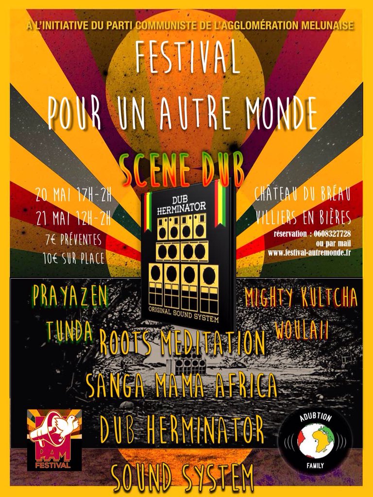 world massiv get ready! #roots and #dub session, mighty culture on a mission!! This week, nearly Paris, guidance!