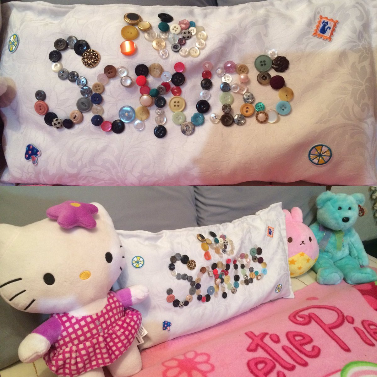 M_O_Unicorns's tweet photo. DIY "No Scrubs," pillow made by moi 🦄💜 #diy #noscrubs #diypillows #beautyblogger #diyproject #tlc #fashionblogger https://t.co/5kbaIIWVy7