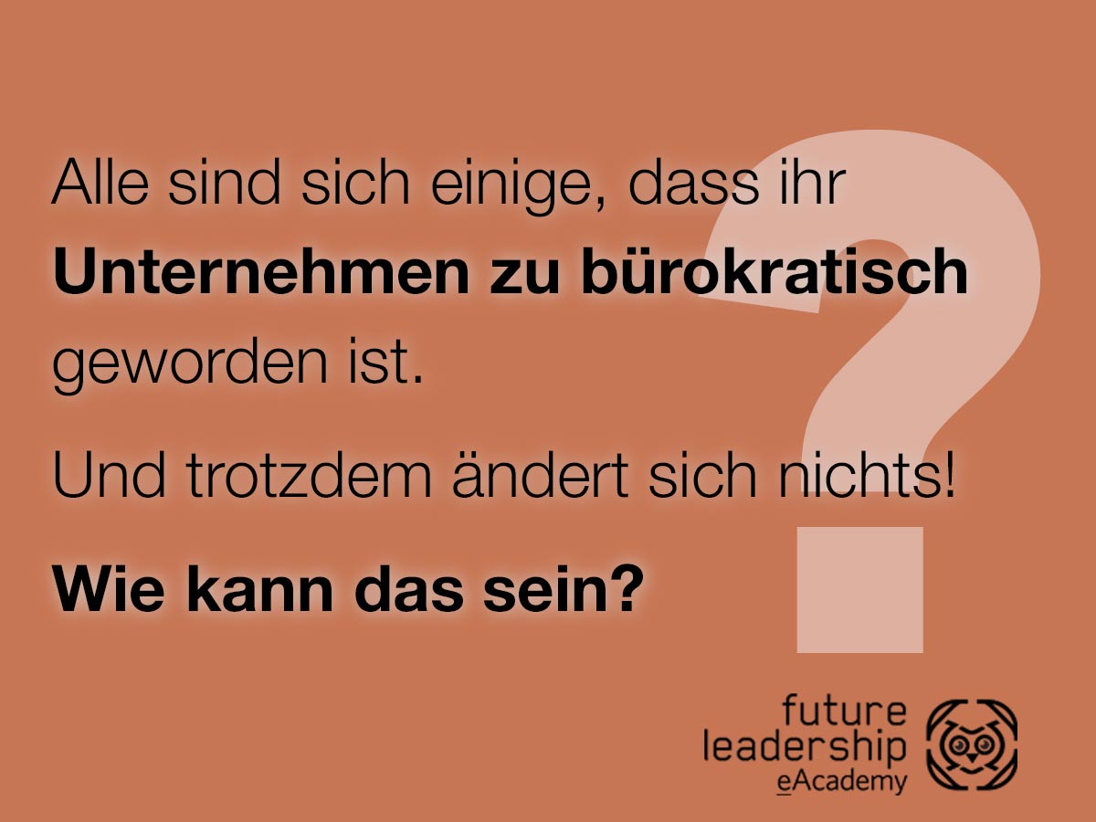 fl_eacademy's tweet photo. Alle sind sich einig, dass ihr Untern. bürokratisch geworden ist, trotzdem ändert sich nichts. Wie kann das sein? https://t.co/kzcVR8GjgR