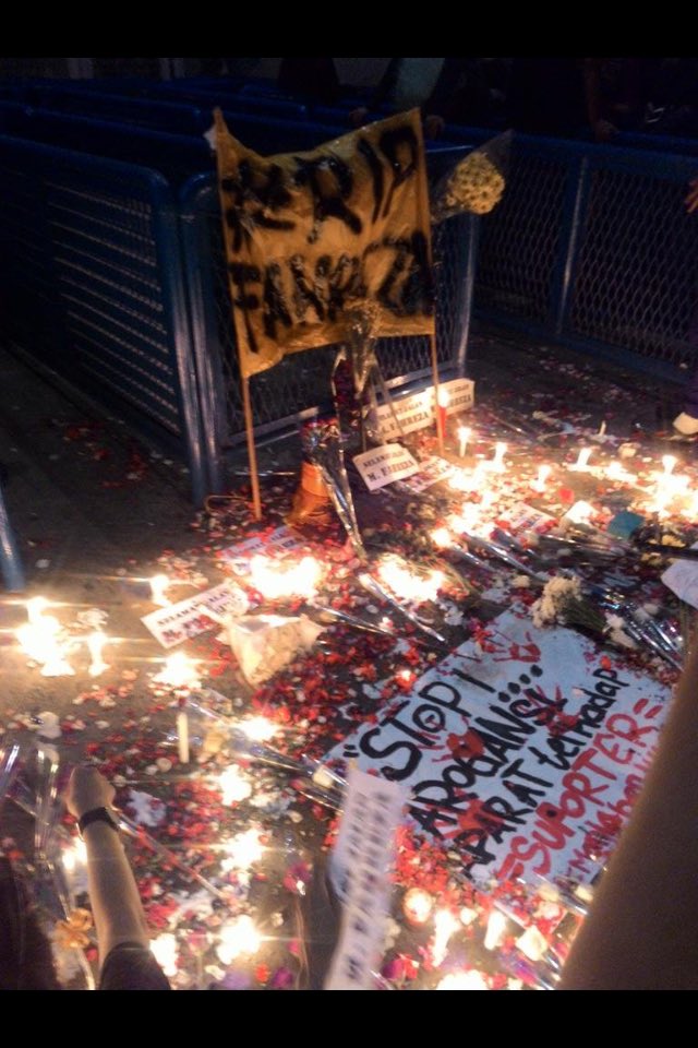 "REST IN PRIDE FAHREZA"Selamat jalan kawan Semoga tenang di sisi Allah SWT #UsutTuntas #JakmaniaBerduka