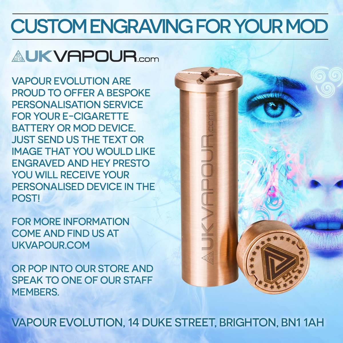 vapourevo's tweet photo. Another exciting announcement! #VapourEvolution https://t.co/STi5Z4Fl4B