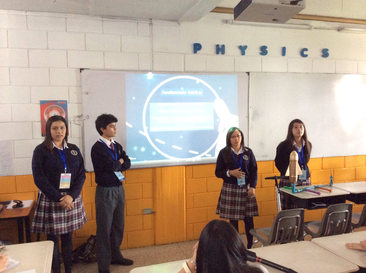 SEKQuito's tweet image. SEK Ecuador presents the rocket project. #InterSEK2016