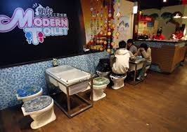 EverythingHomeD's tweet photo. There’s a chain of bathroom-themed restaurants. https://t.co/DhD1pthMC0