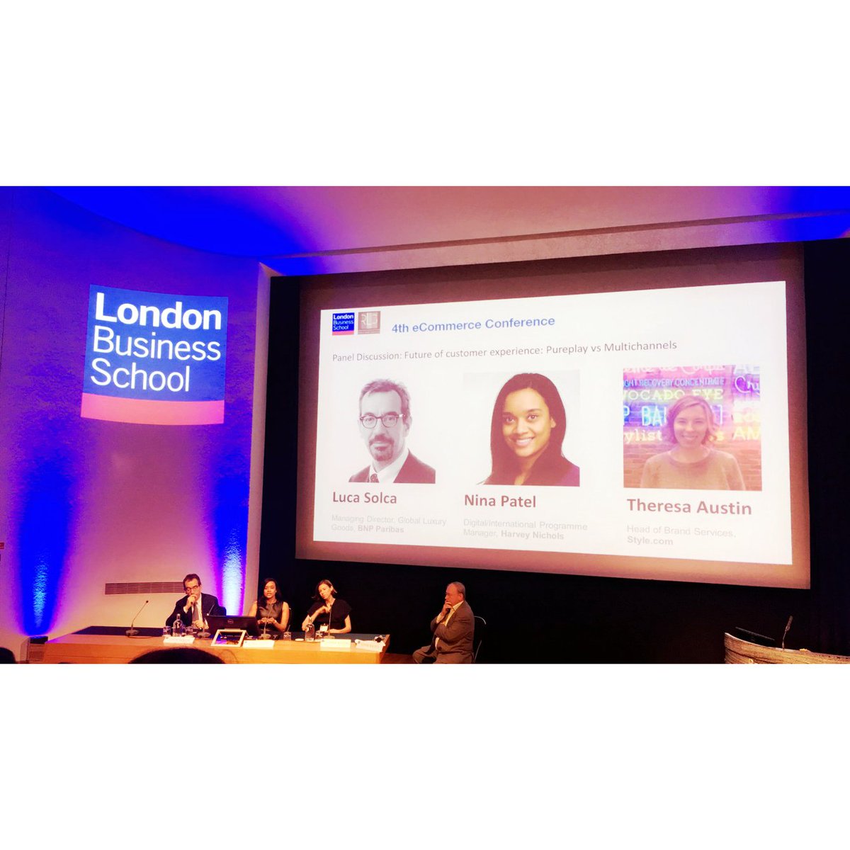 Panel discussion on future of customer experience. Is it pure play or multichannel retail ? #luxury #LBS