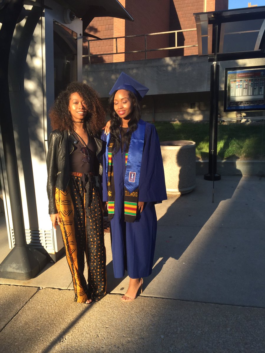 TheHypeSoMellow's tweet photo. Because I love my cousin and I'm proud of her for graduating with 2 degrees. 💕✨🎉🎓👯 #GoCrazyTati #TimeForGradSchool https://t.co/cRYHQTLZBW