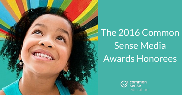CommonSenseEd's tweet photo. The 2016 Common Sense Media Awards Honorees: https://t.co/FcQAoEfo6V #CSMA16 https://t.co/mtcvP7Jbzg