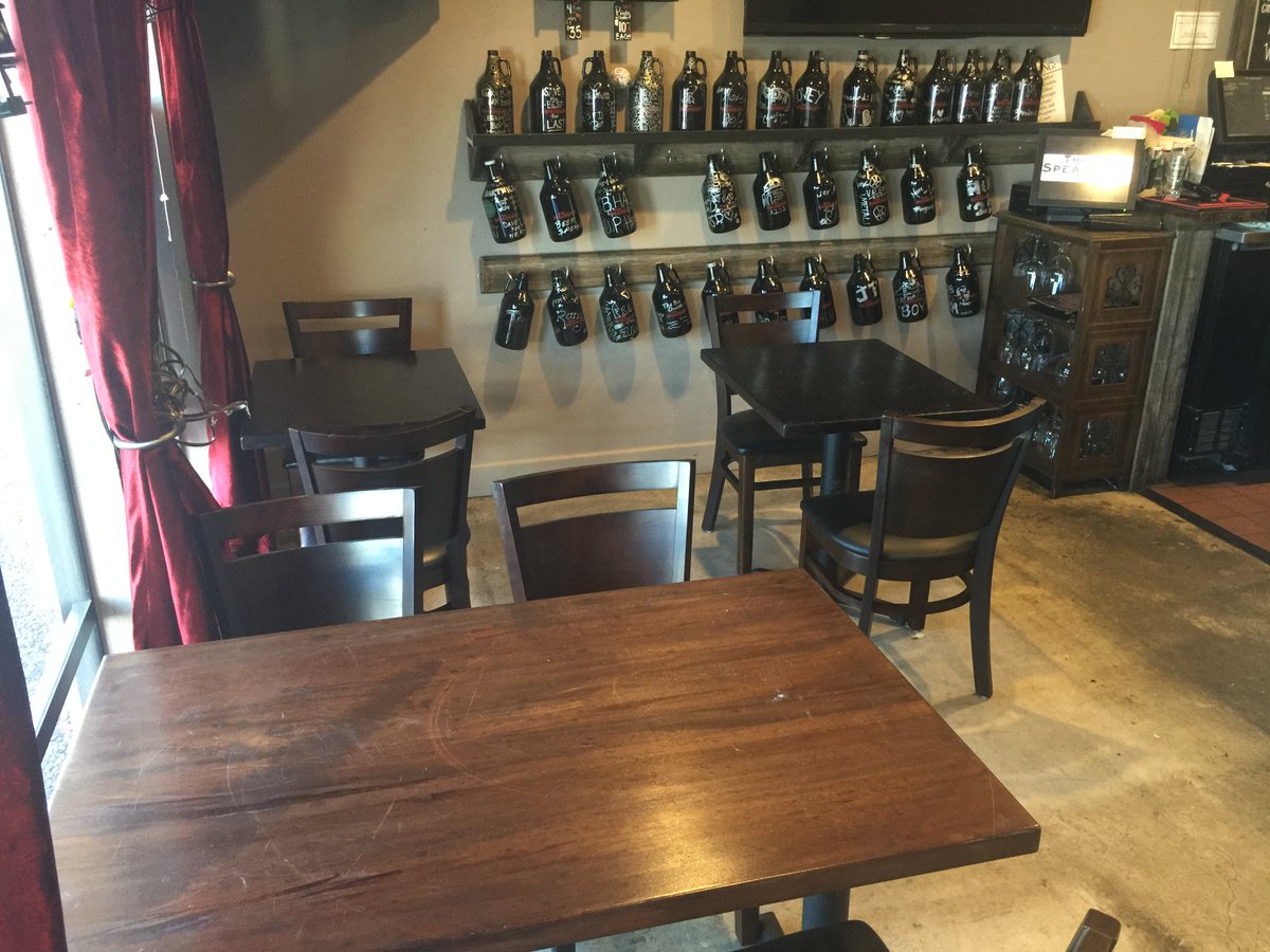 SpeakeasyNovato's tweet photo. Finally room to sit! Join us for the @warriors game! #MoreSeating #Burger #Beer #CraftCocktails #SportsBar #Novato https://t.co/j0MEykLXpR