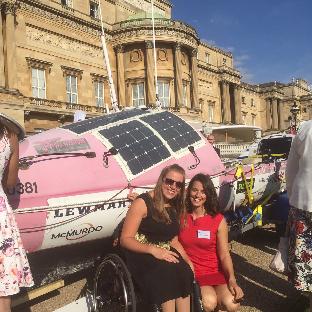 LauraPenhaul's tweet image. Great to see you @HCDream2012 today at #DofE #BuckinghamPalace and introduce you to #Doris finally X