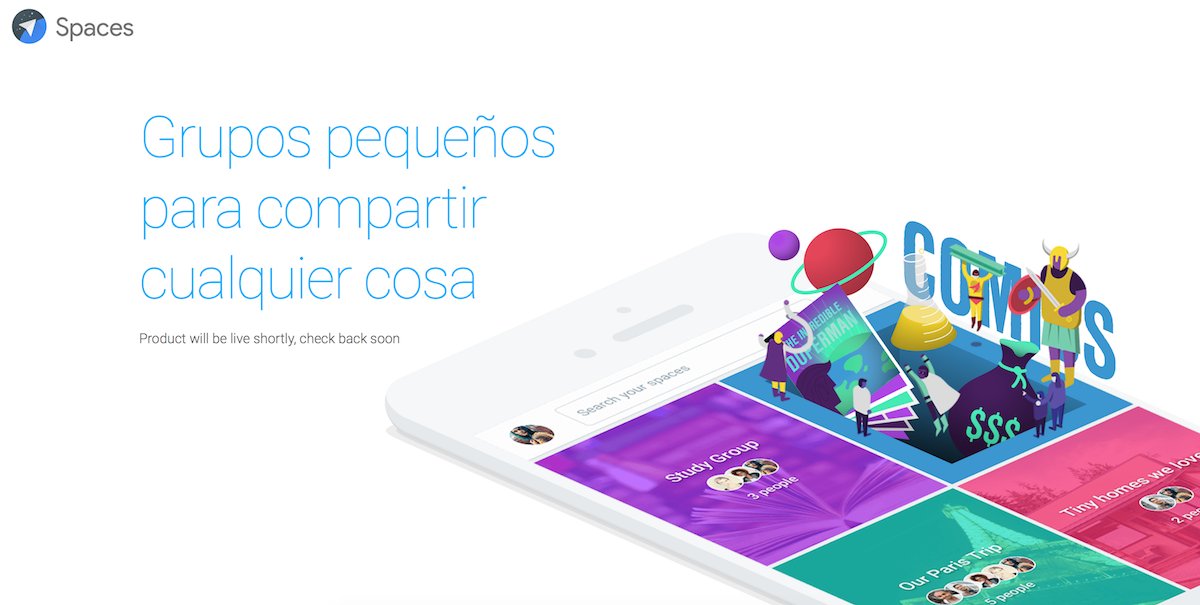eloutput's tweet photo. Lo nuevo de Google se llama Spaces y está pensado para pequeños grupos - https://t.co/gVPhPhXmKA https://t.co/aWnL93iqv8
