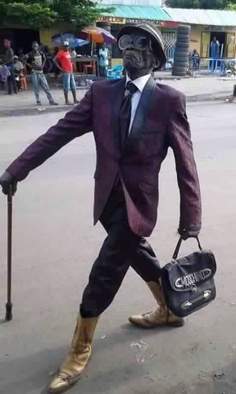 Bawse17's tweet photo. How @Railaodinga is walking home this evening after a 'successful' day at work (read Political Violence)#CORDdemos https://t.co/rqE7acWgsL